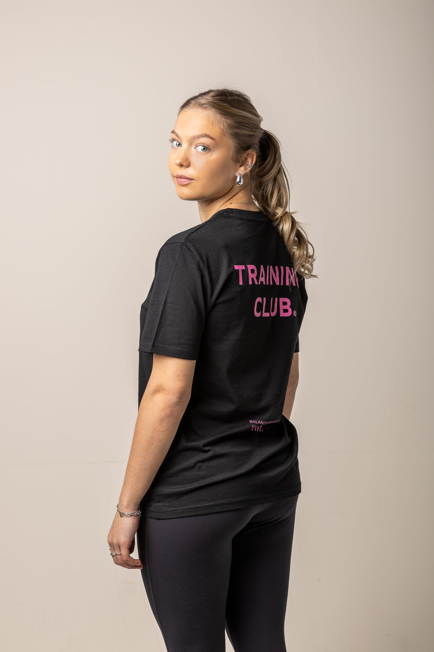 Training club design vrouwelijk - zwart