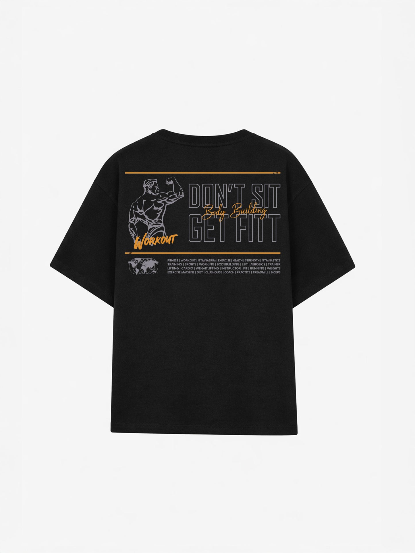 GOFITT - Gespierd design - Zwart