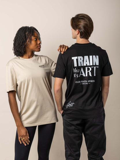 GOFITT | Duo Train like it's art beige - zwart