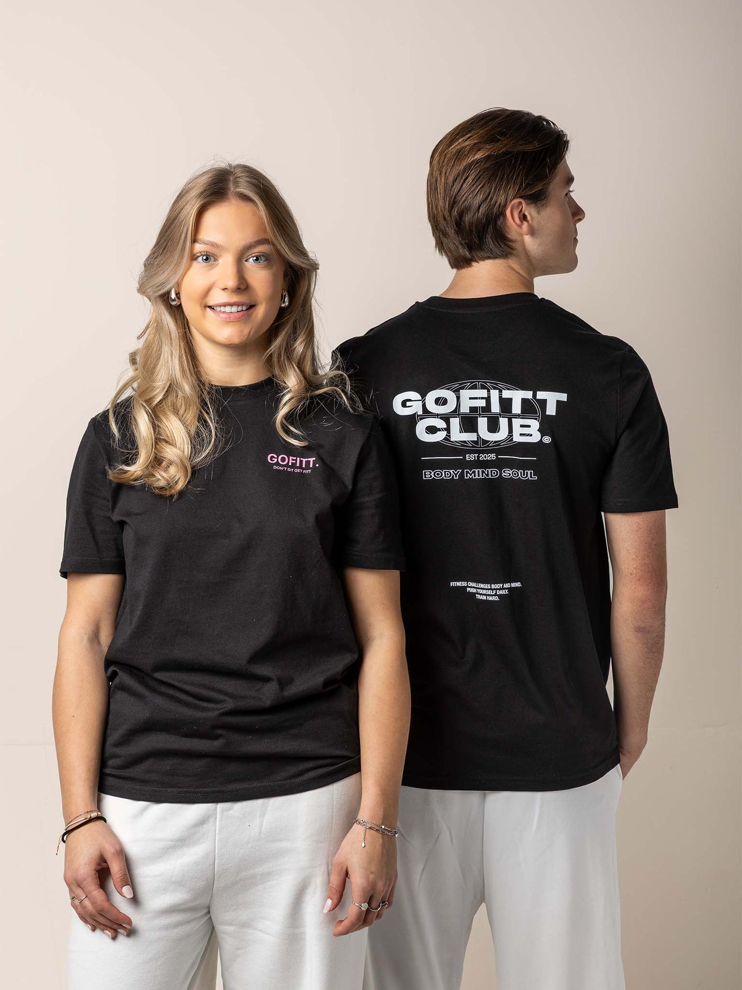 GOFITT | Club design zwart - zwart