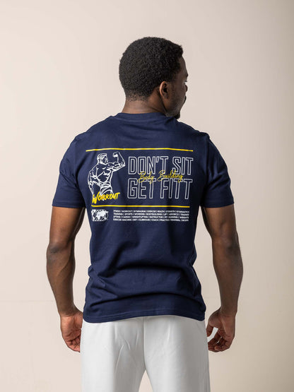 GOFITT Gespierd design mannelijk blauw