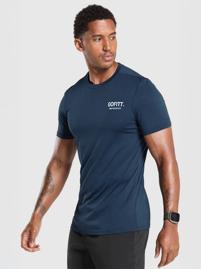 Gofitt active shirt - Marine blauw