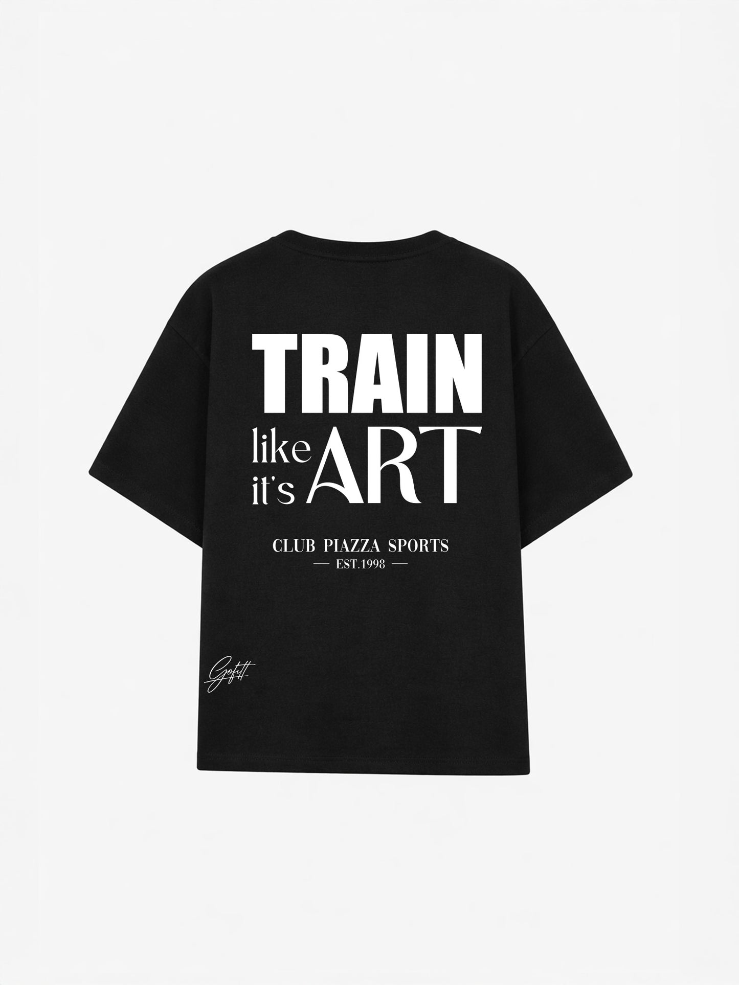 GOFITT - Duo Train like it's art - Beige & Zwart