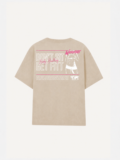 GOFITT - Duo gespierd design - Beige & Zwart