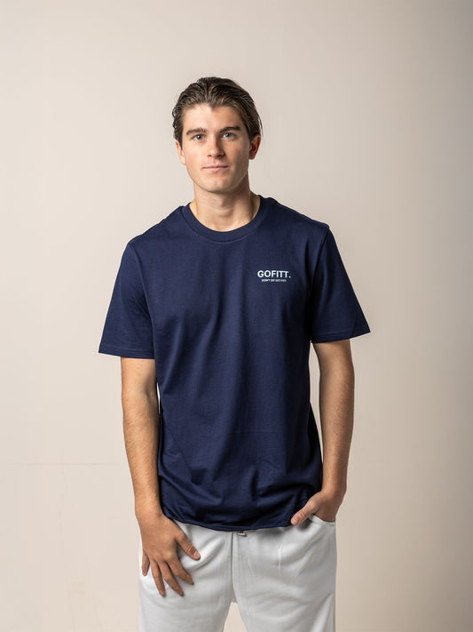 Train like it's art design mannelijk - navy blue